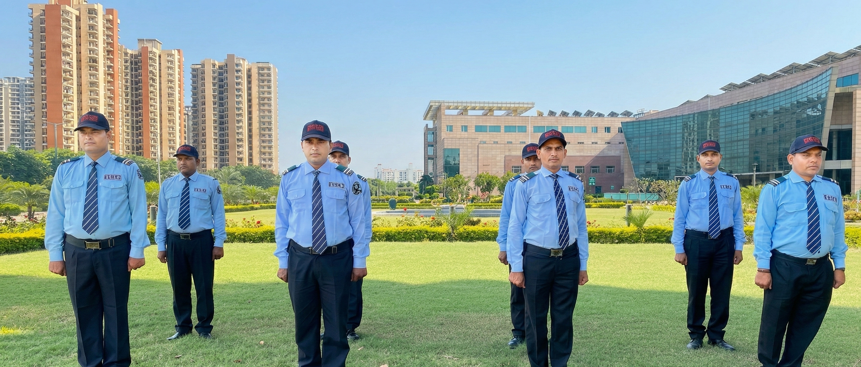 ISO Certified Professional Security Guards Team - Ubiety Security Services Delhi NCR